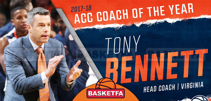 تونی بنت - بهترین مربی فصل 2017-2018
