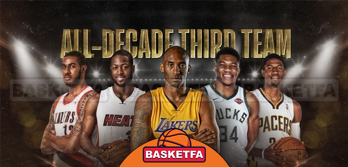 تیم سوم دهه NBA